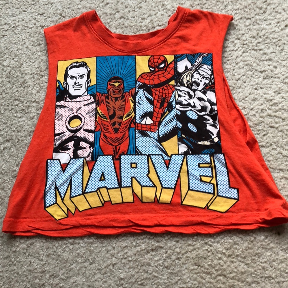 Marvel crop top